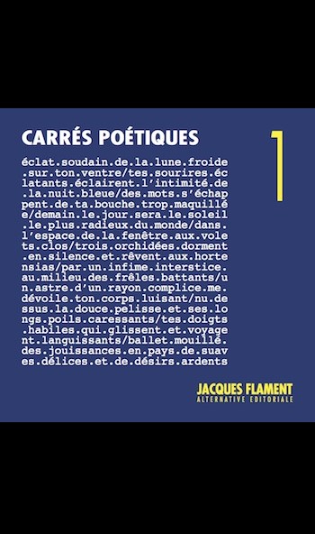 Carrés poétiques